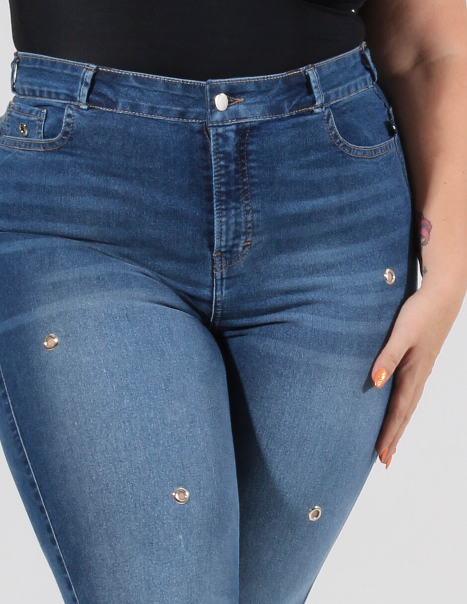 Jeans wide leg para mujer 4