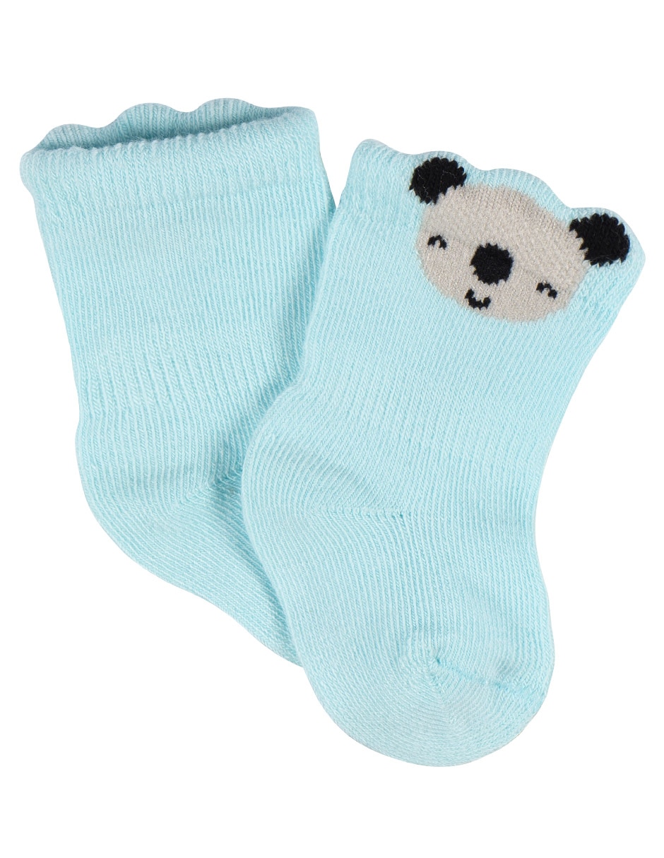 Set calcetín de algodón para bebé niño 3 pares