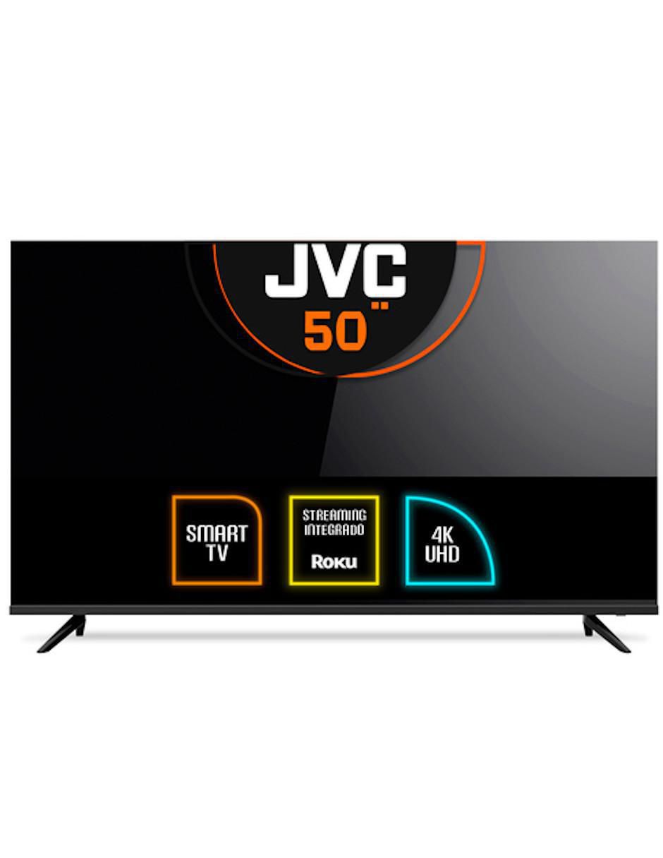 Pantalla Smart TV Jvc LED de 50 pulgadas 4K/UHD SI50URF con Roku TV