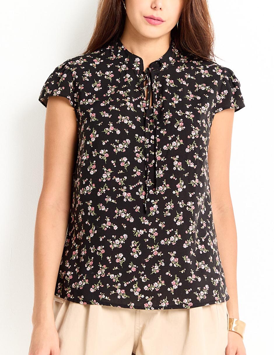Blusa manga corta para mujer 2