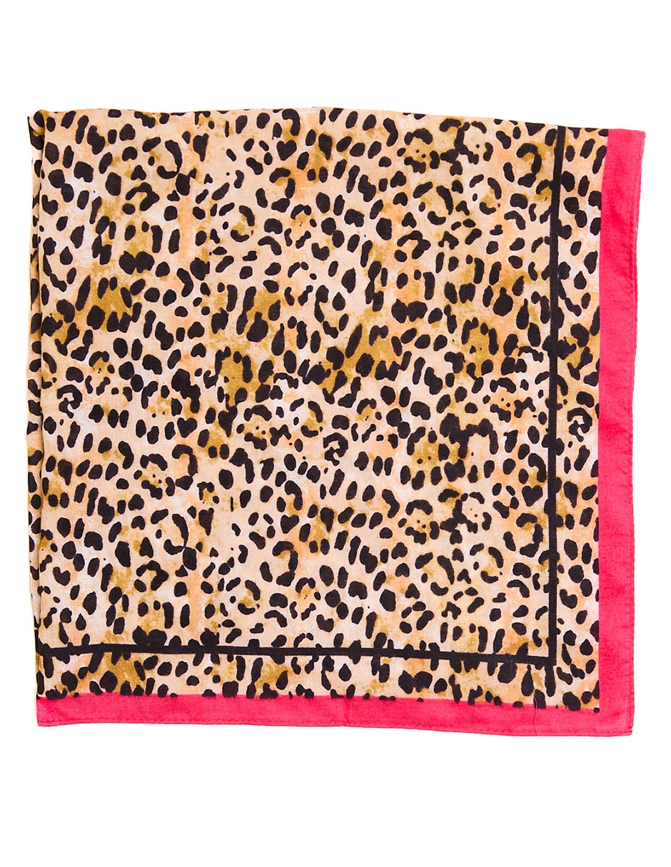 Pashmina con estampado animal print para mujer 2