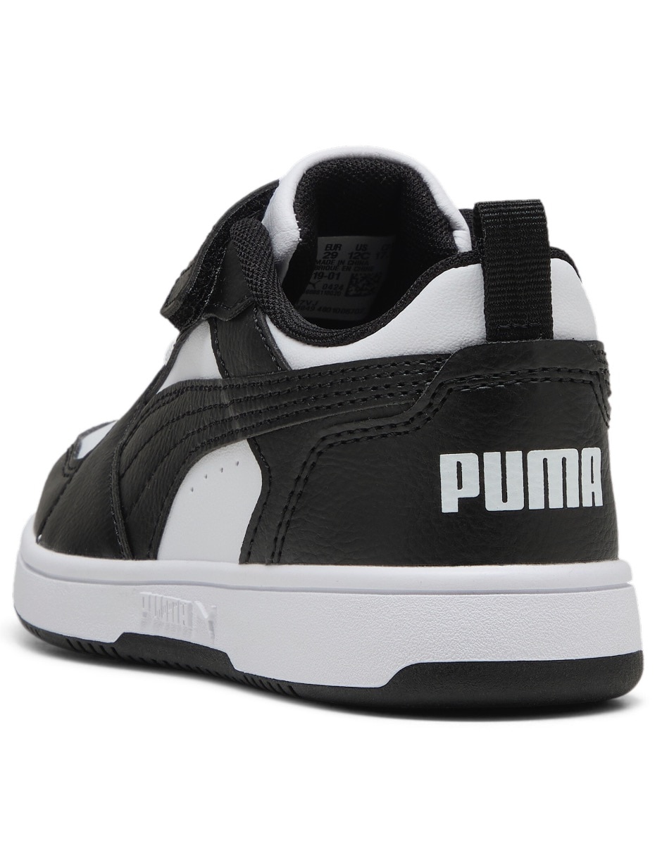 Tenis Puma para niño Rebound V6 Lo Ac+ Ps