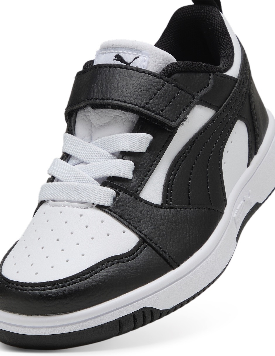 Tenis Puma para niño Rebound V6 Lo Ac+ Ps