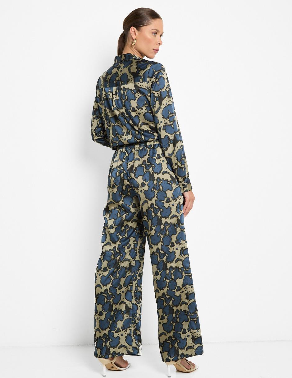 Pantalón de vestir amplio para mujer