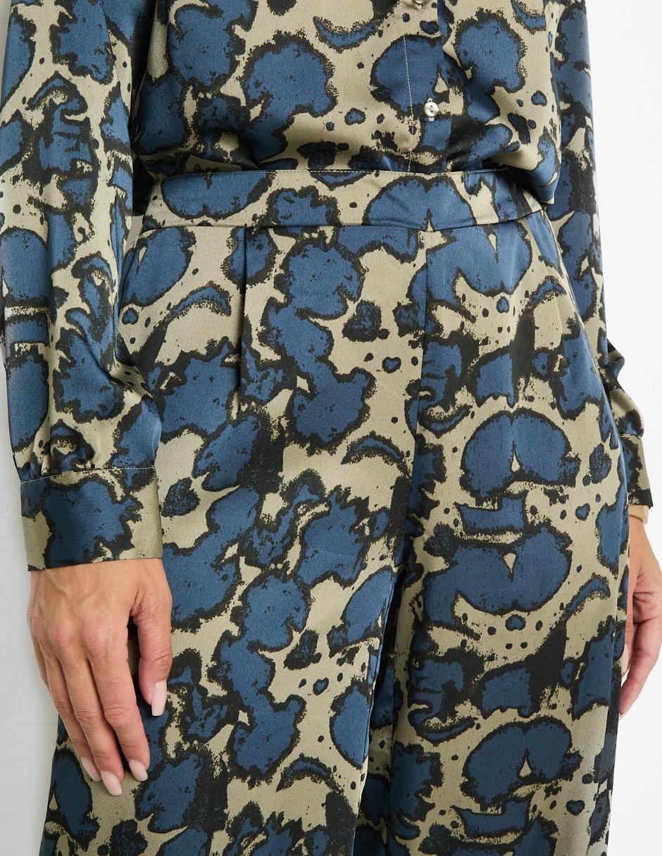 Pantalón de vestir amplio para mujer