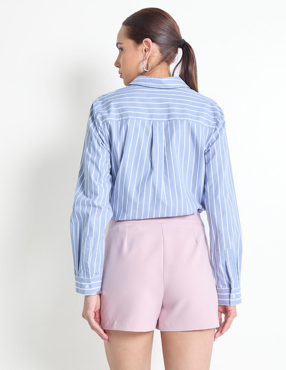 Blusa Morethanangels manga larga para mujer 5