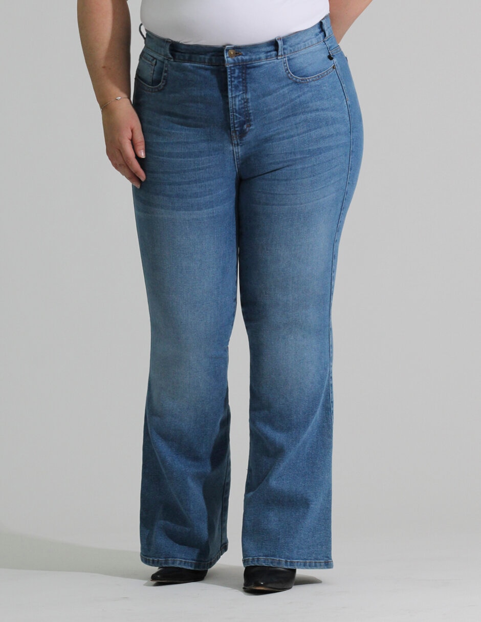 Jeans bota para mujer