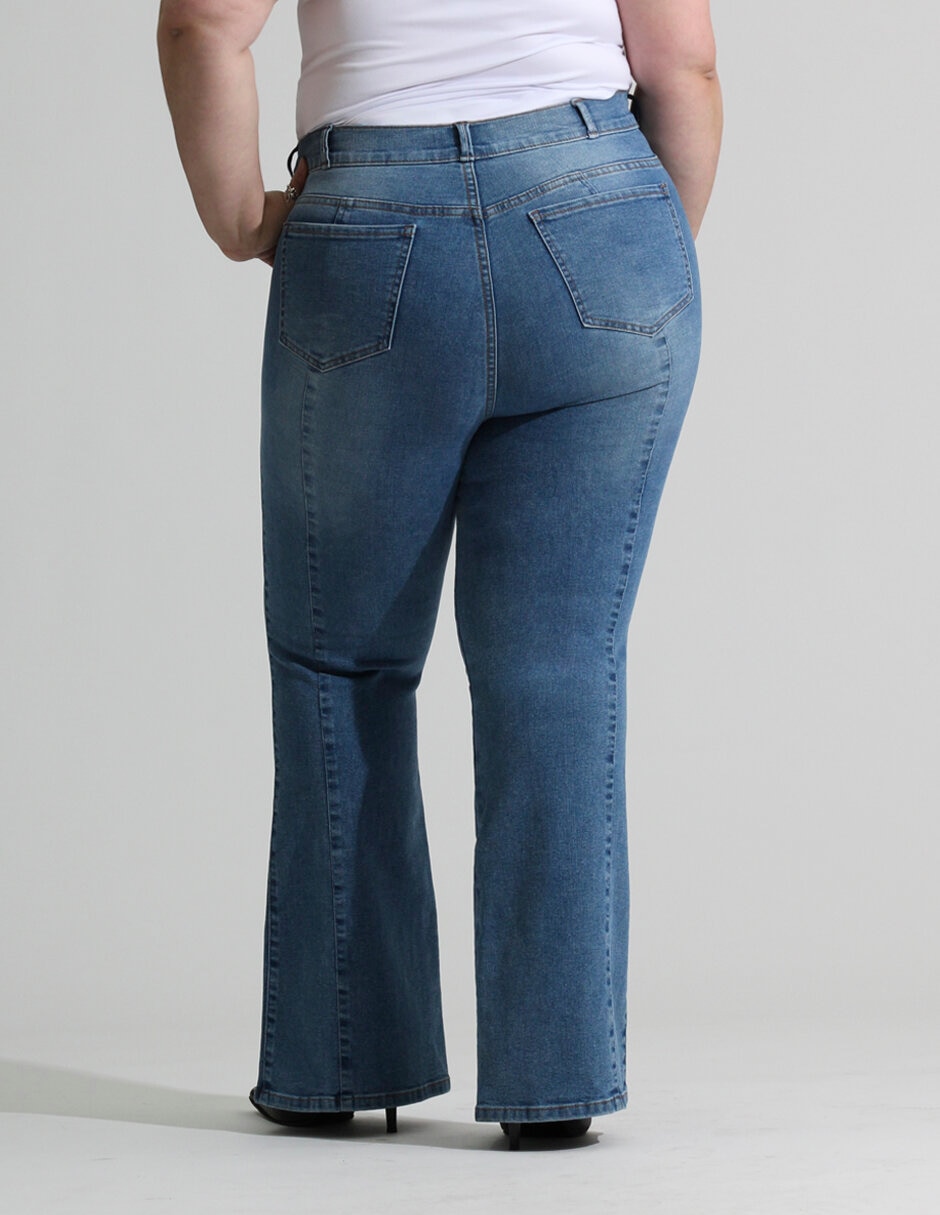 Jeans bota para mujer