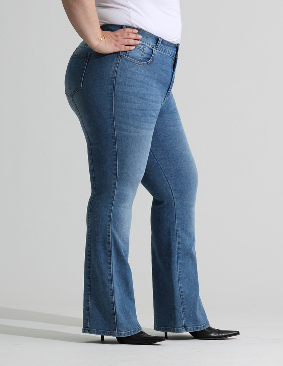 Jeans bota para mujer