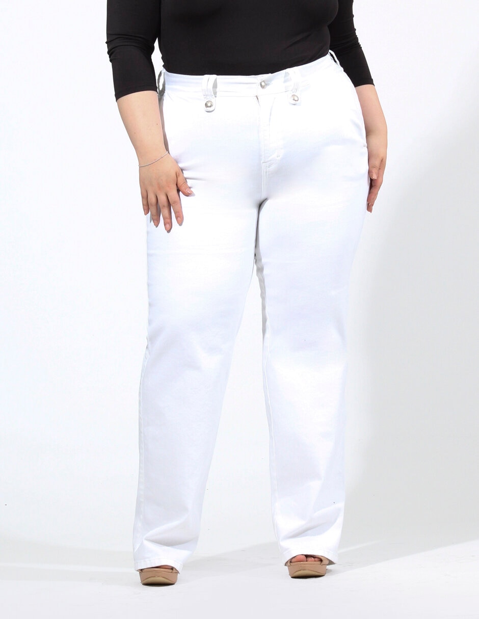 Jeans wide leg para mujer