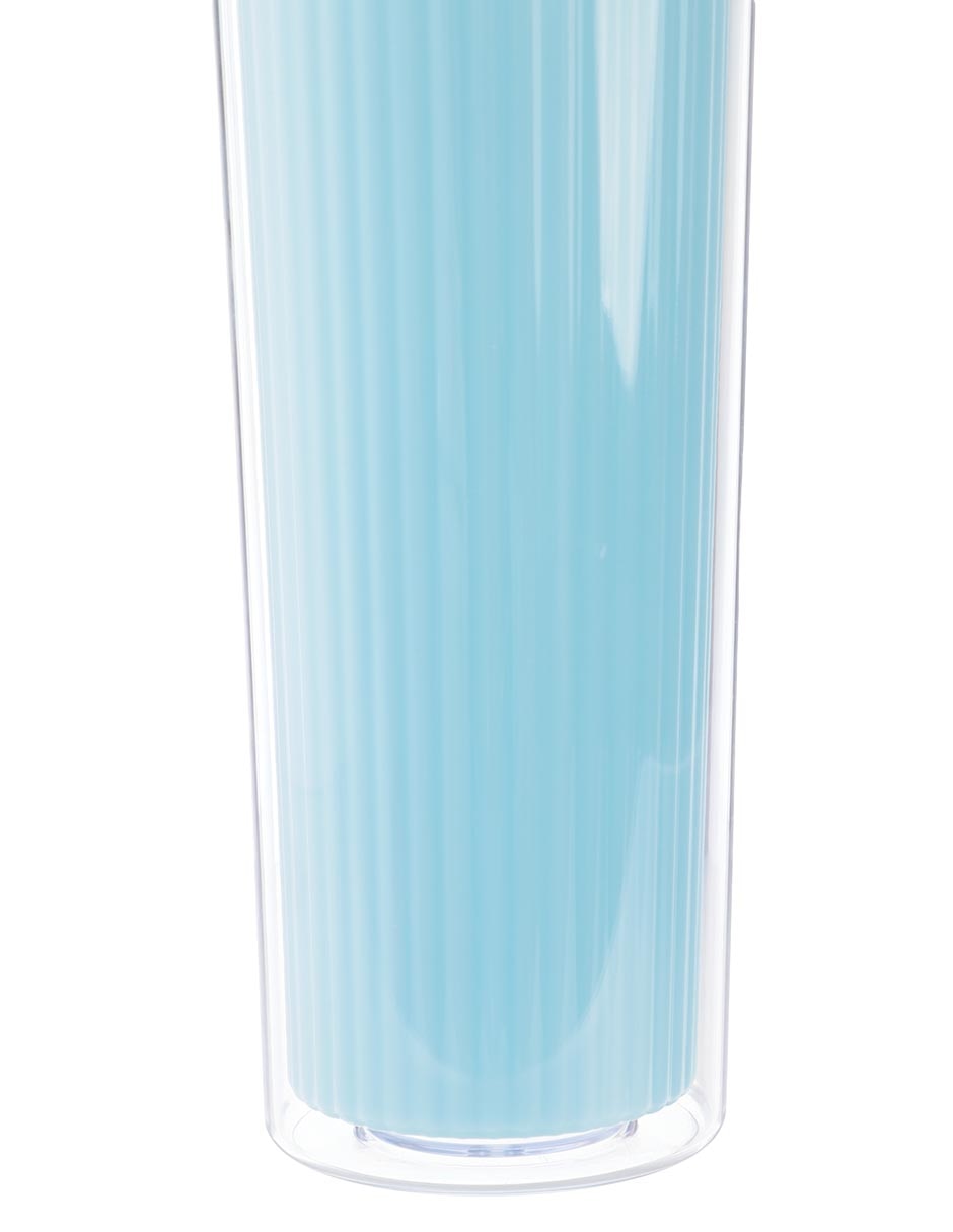 Vaso con tapa y popote 3