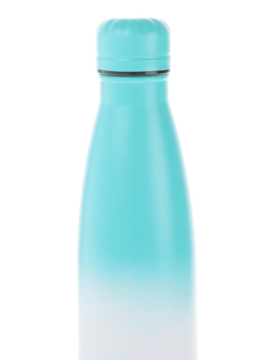 Botella de agua de acero inoxidable con tapa rosca 500 ml 2