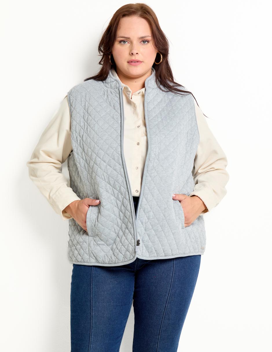 Chaleco de algodón para mujer