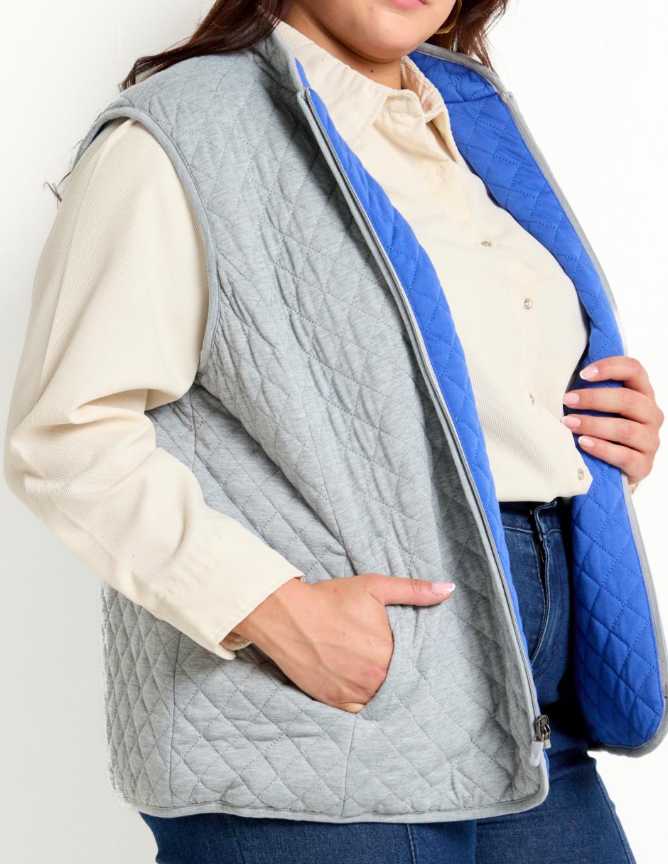 Chaleco de algodón para mujer