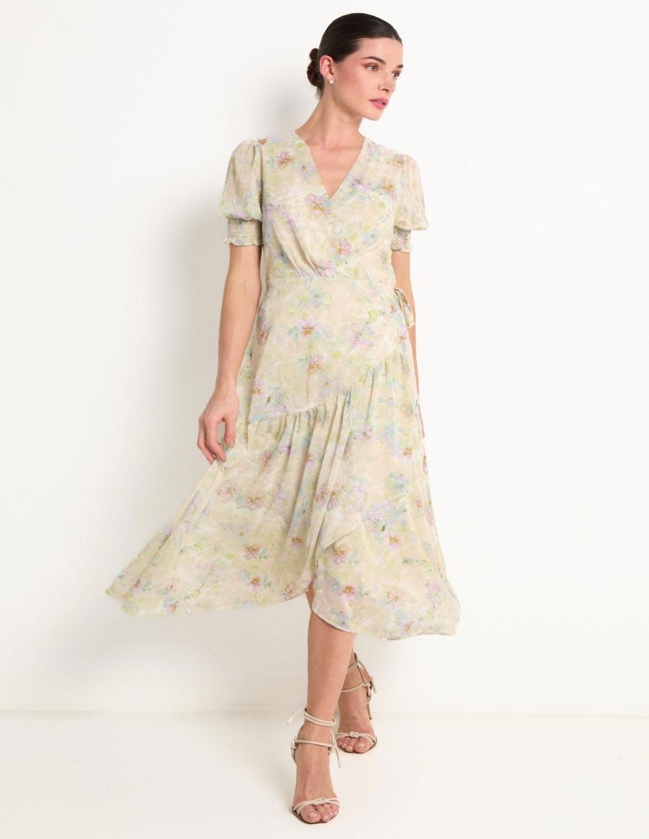 Vestido midi casual para mujer