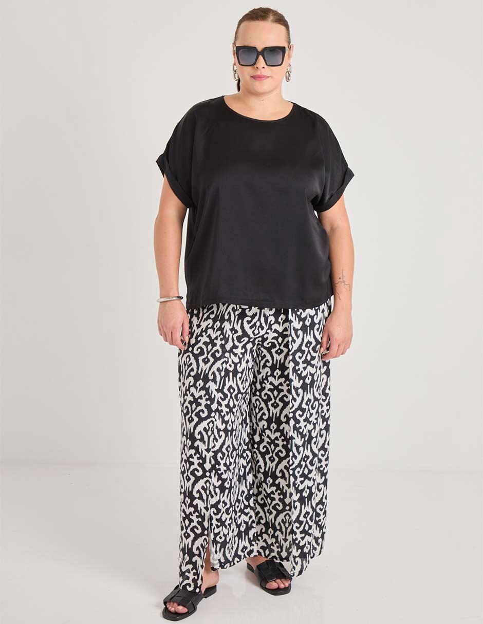 Blusa manga corta para mujer 3