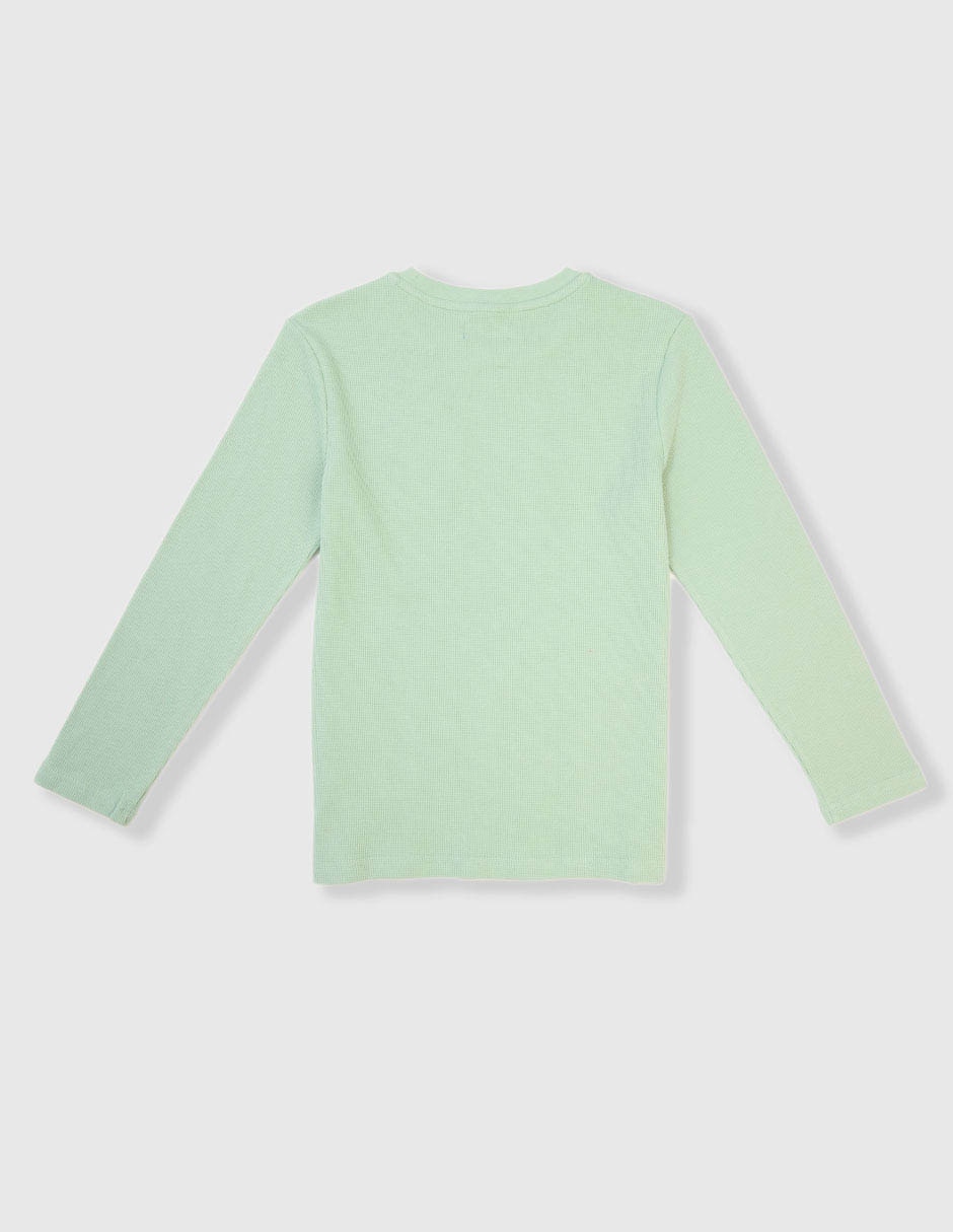 Playera manga larga para niño 5