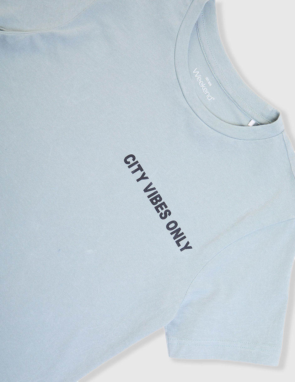 Playera manga corta para niño 3