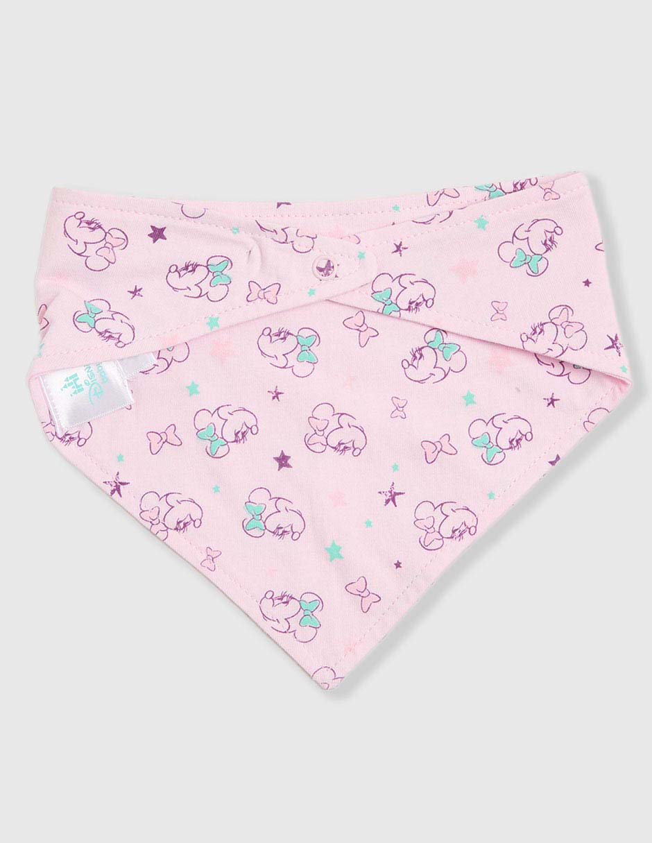 Conjunto Disney DTR Minnie Mouse de algodón para bebé niña 4 piezas