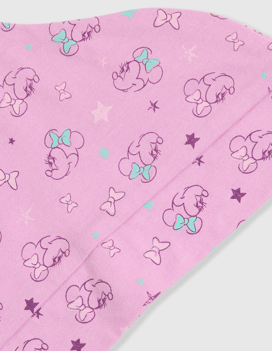 Conjunto Disney DTR Minnie Mouse de algodón para bebé niña 4 piezas