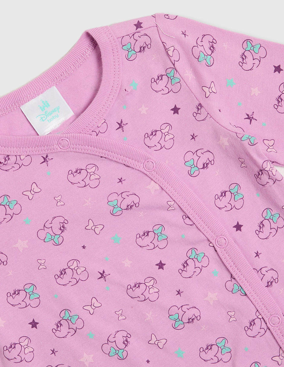 Conjunto Disney DTR Minnie Mouse de algodón para bebé niña 4 piezas