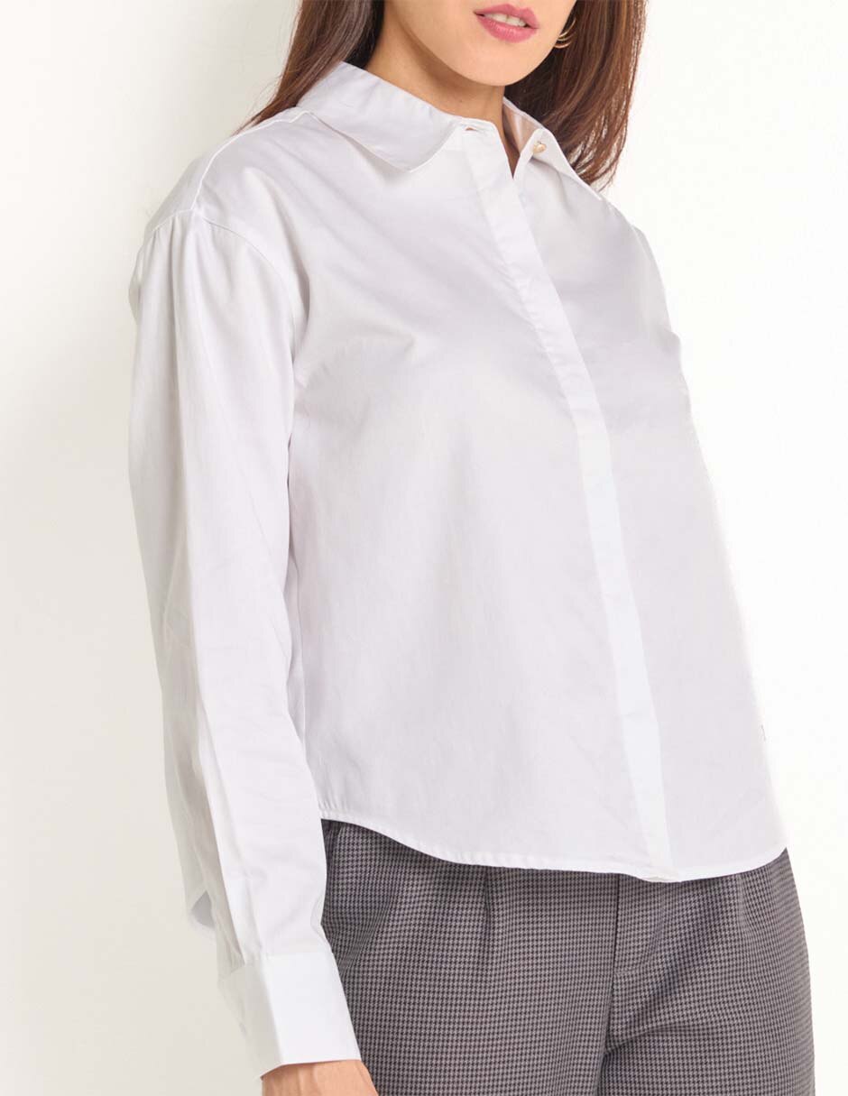 Blusa Morethanangels manga larga para mujer 2