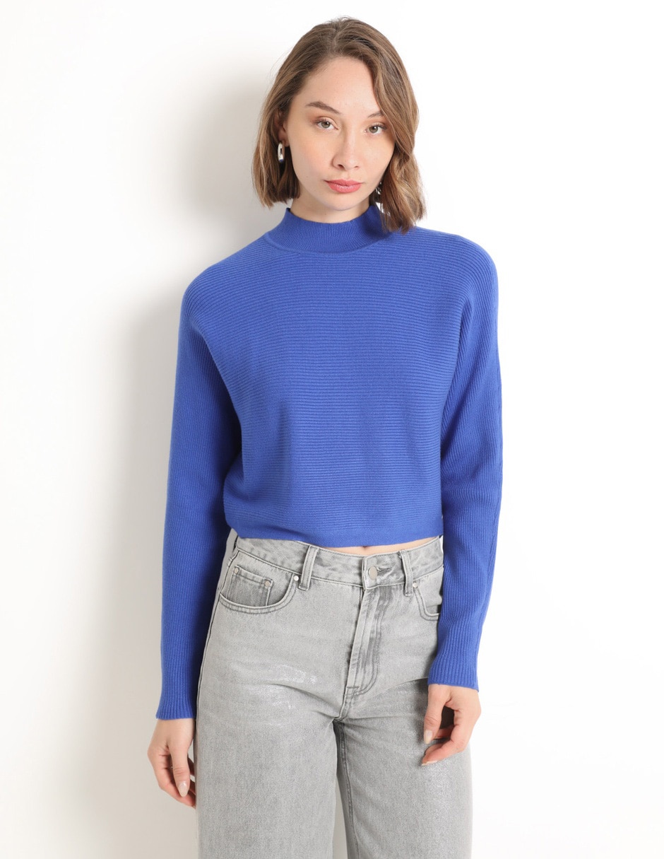 Suéter cuello alto para mujer Suéter cuello alto para mujer