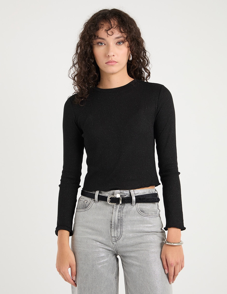Blusa Morethanangels manga larga para mujer Blusa Morethanangels manga larga para mujer