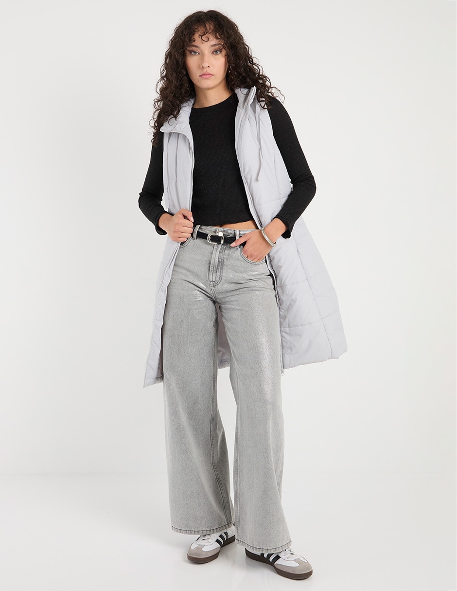 Blusa Morethanangels manga larga para mujer 3