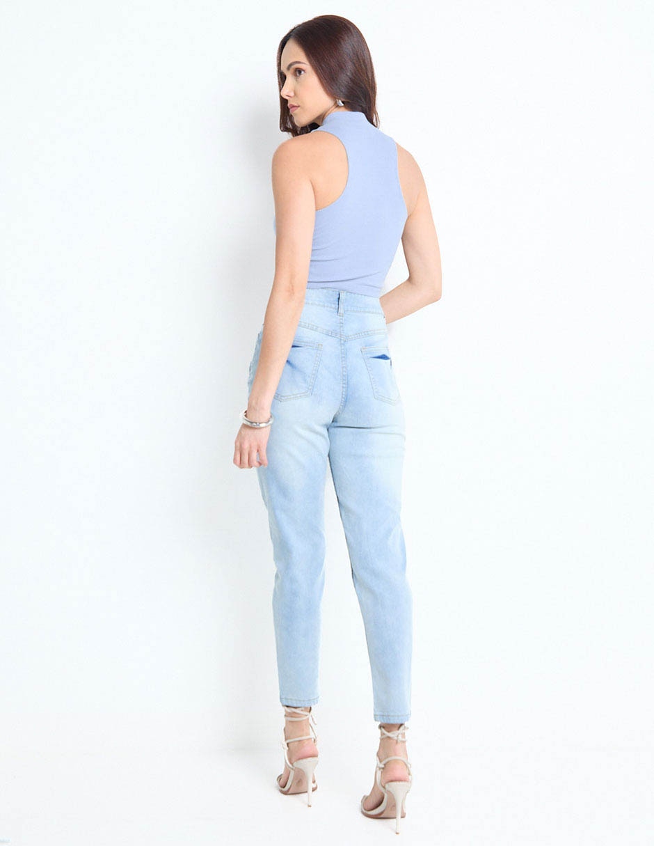 Jeans slim para mujer