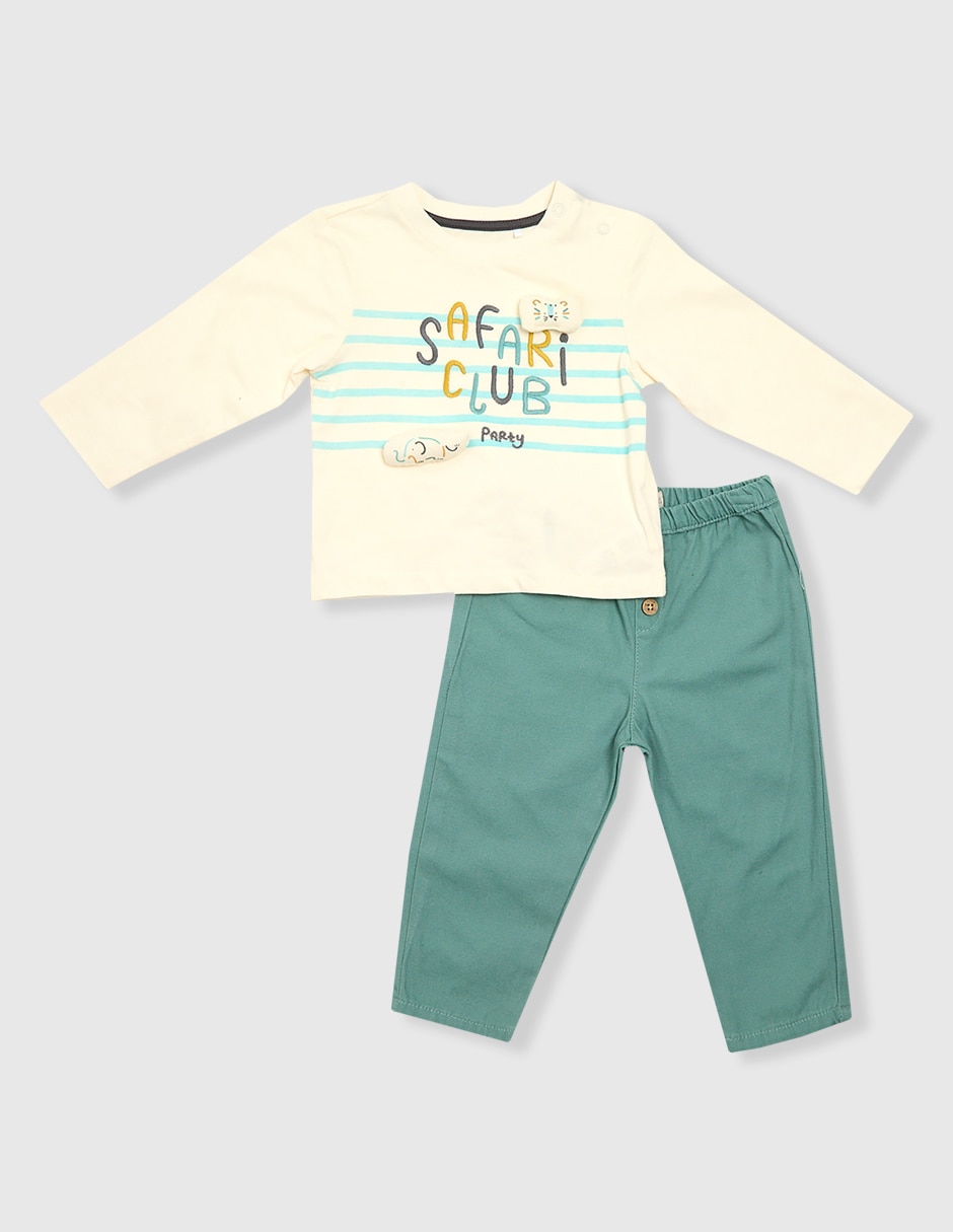 Conjunto de algodón para bebé 1