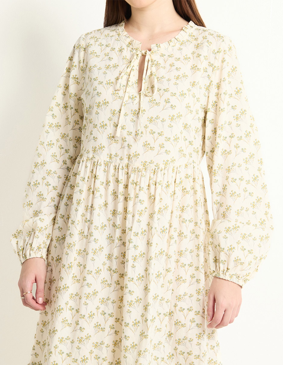Vestido midi casual para mujer
