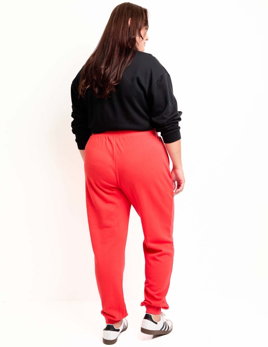 Pants straight con jareta para mujer