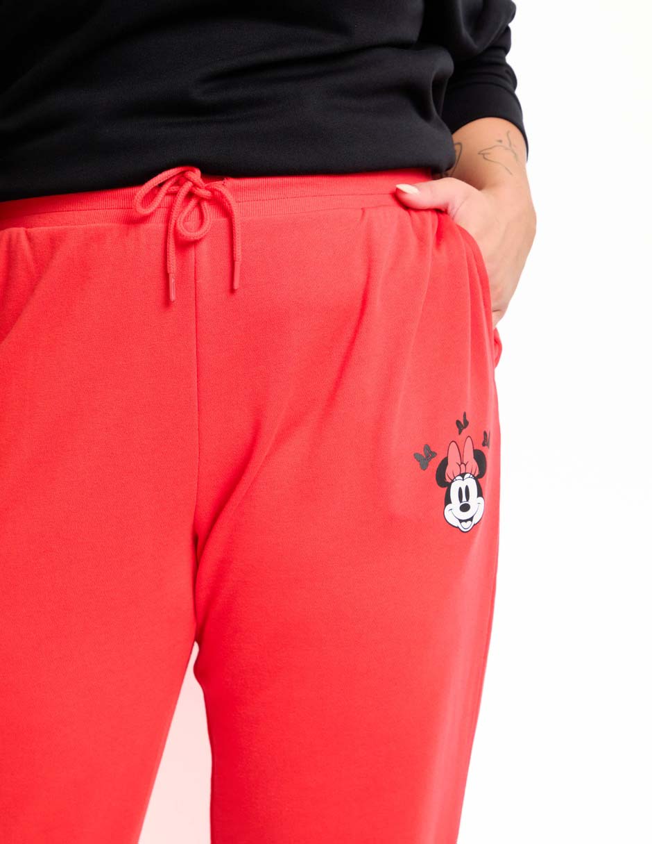 Pants straight con jareta para mujer