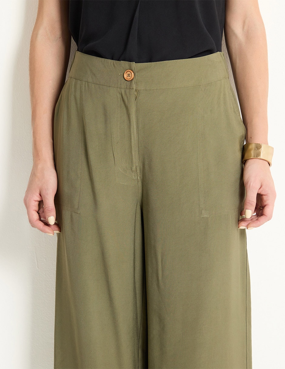 Pantalón relaxed amplio para mujer 2