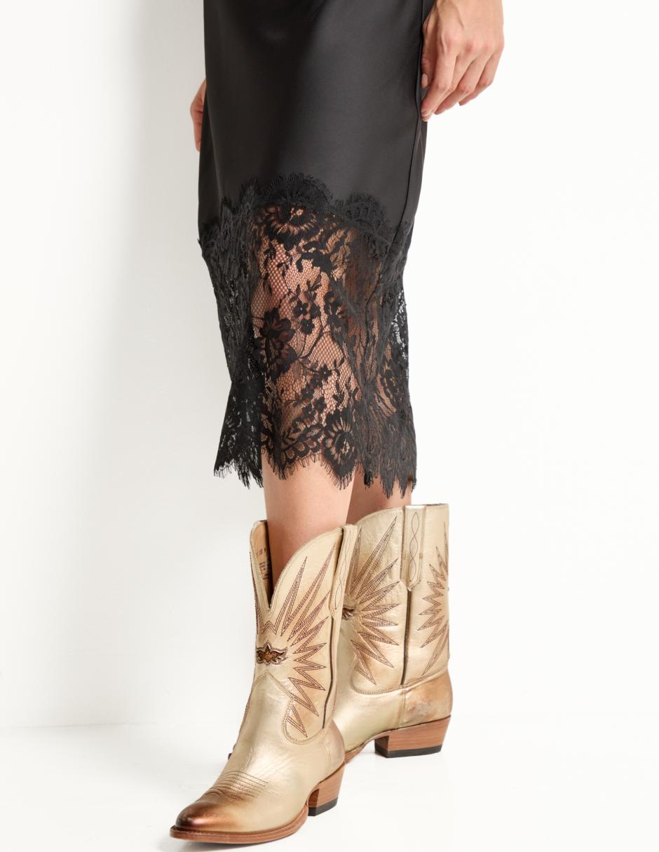 Vestido midi casual para mujer