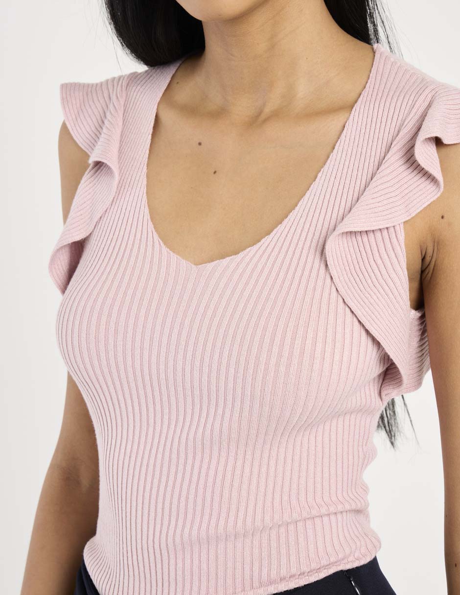 Blusa manga corta para mujer 4