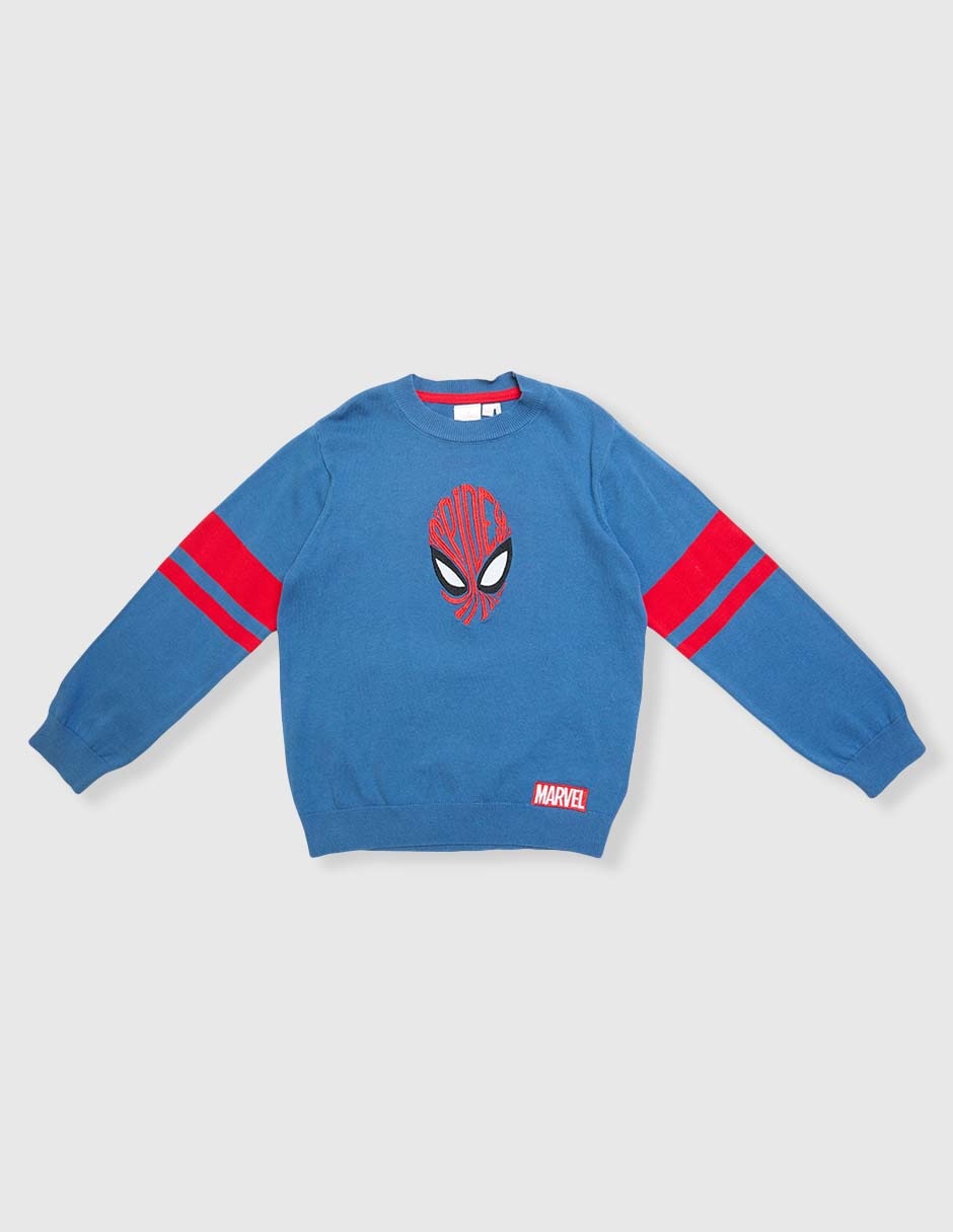 Suéter tejido Marvel Spider-Man para niño Suéter tejido Marvel Spider-Man para niño