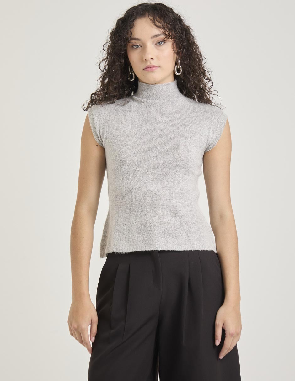Blusa sin manga para mujer