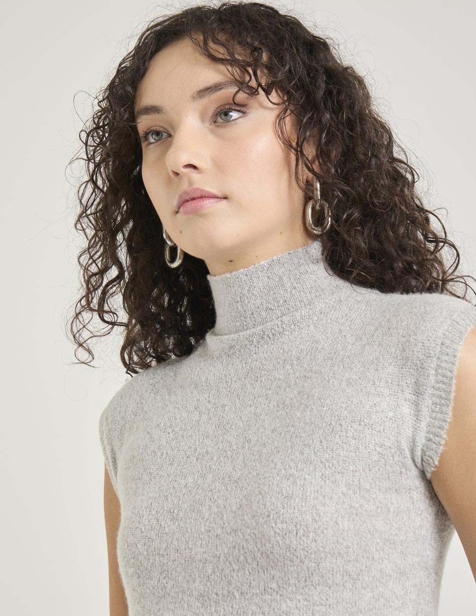 Blusa sin manga para mujer 4
