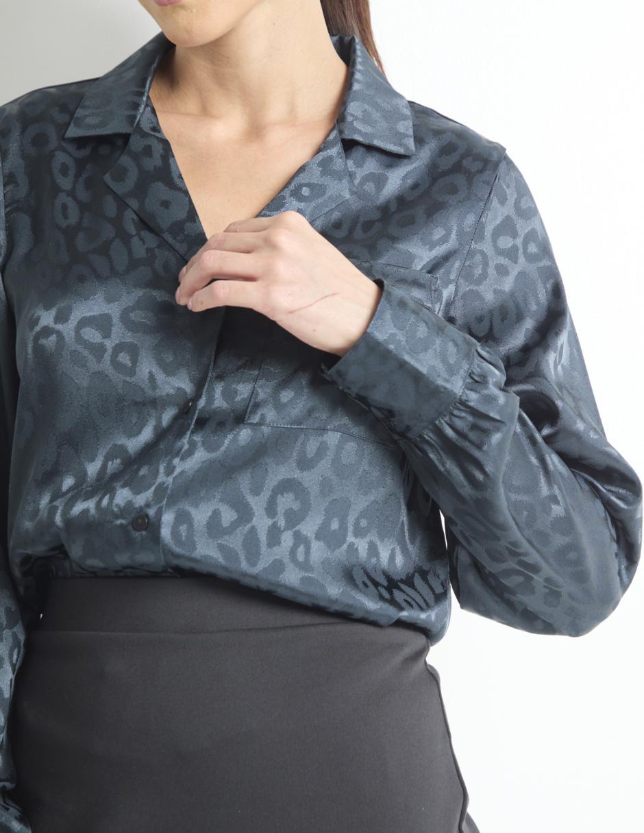 Blusa Morethanangels manga larga para mujer 3
