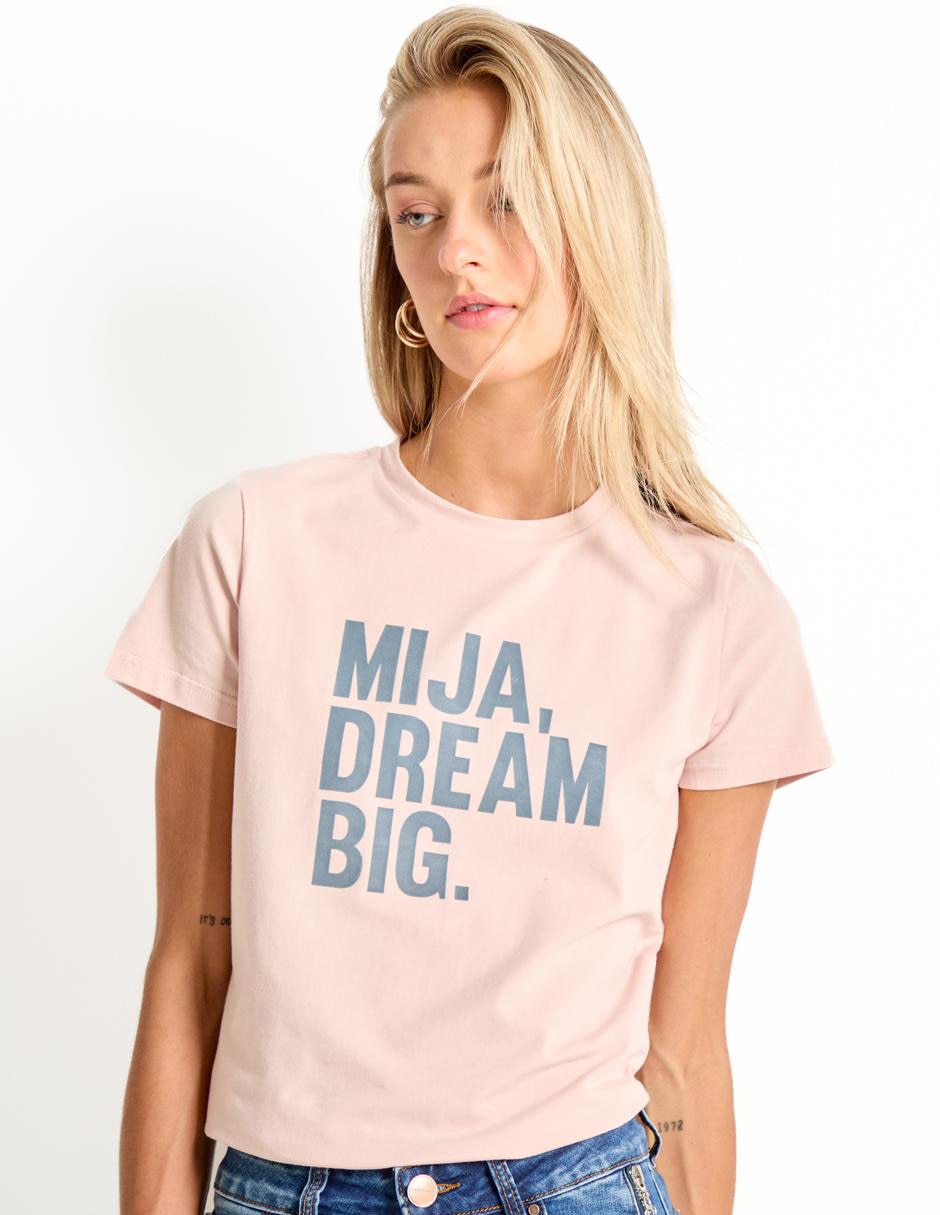 Playera manga corta cuello redondo mujer 3