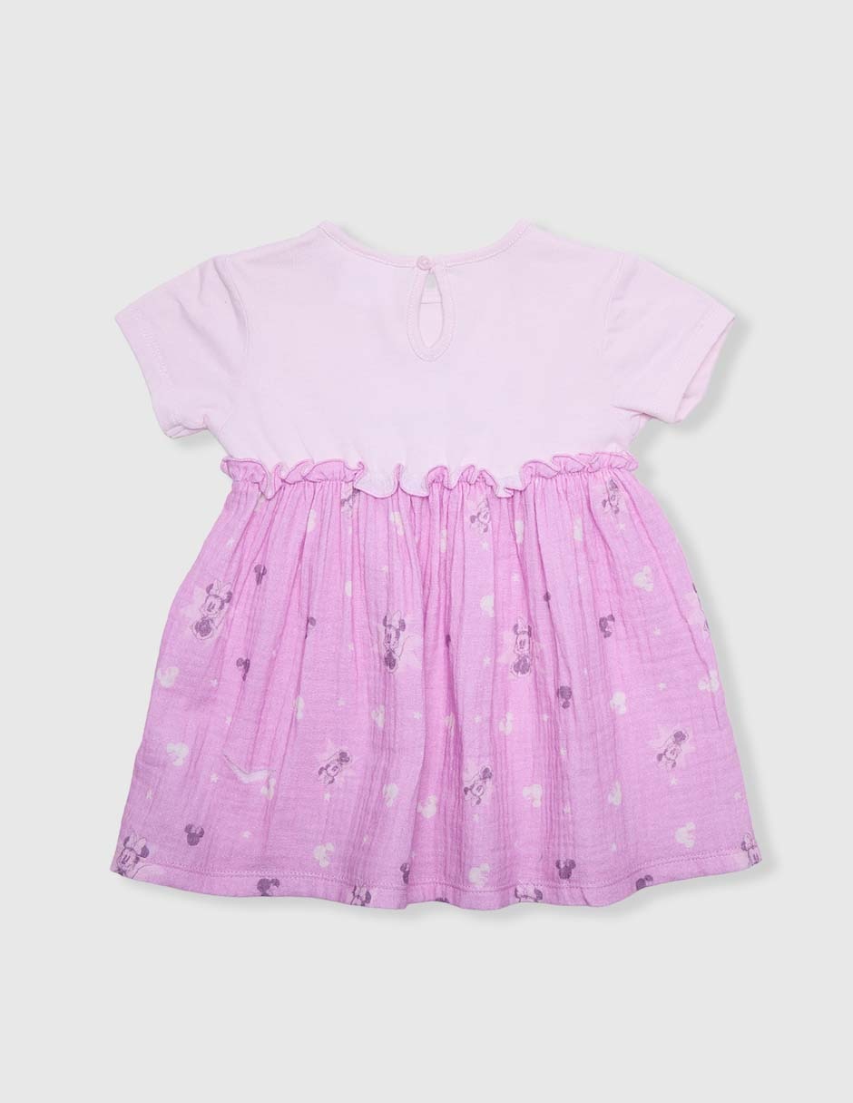 Vestido Disney Dtr Disney manga regular para bebé niña