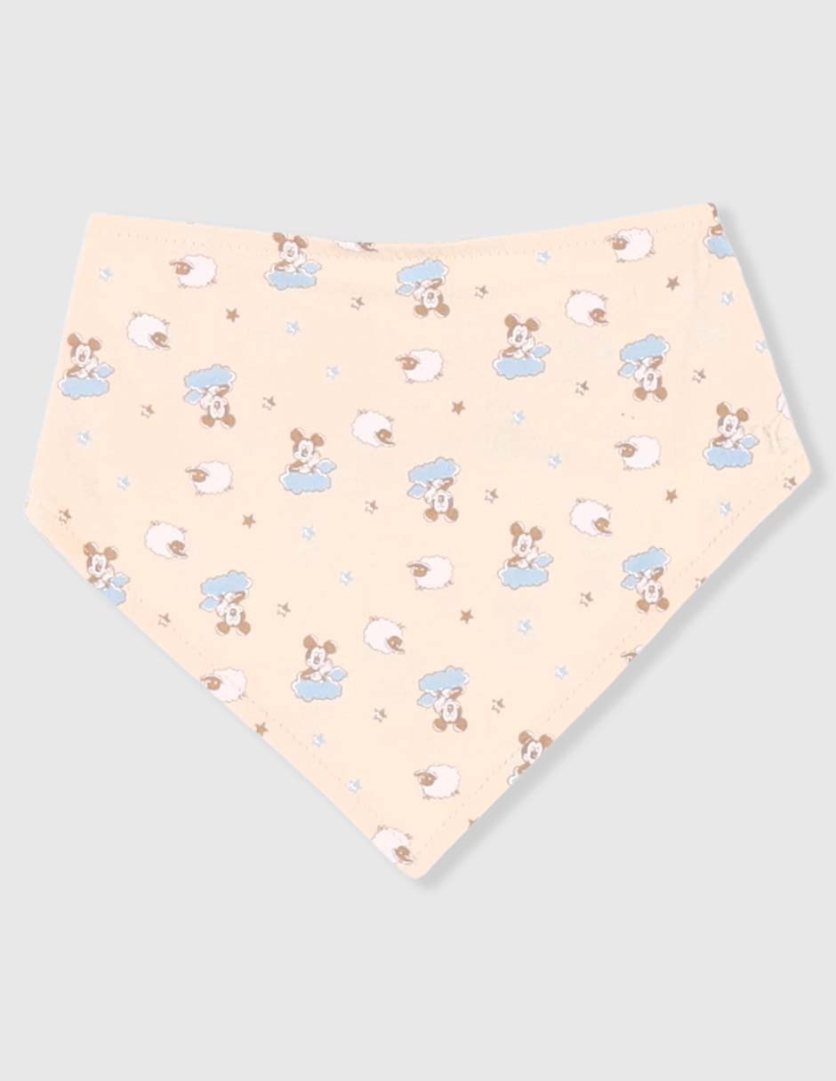 Set playera Mickey Mouse manga larga para bebé 8