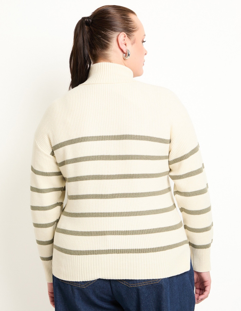 Suéter cuello tortuga para mujer 4
