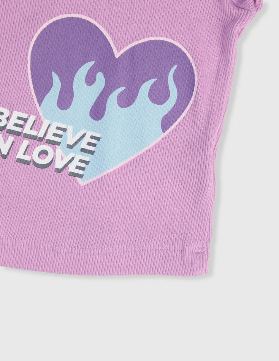 Playera manga larga para niña 4