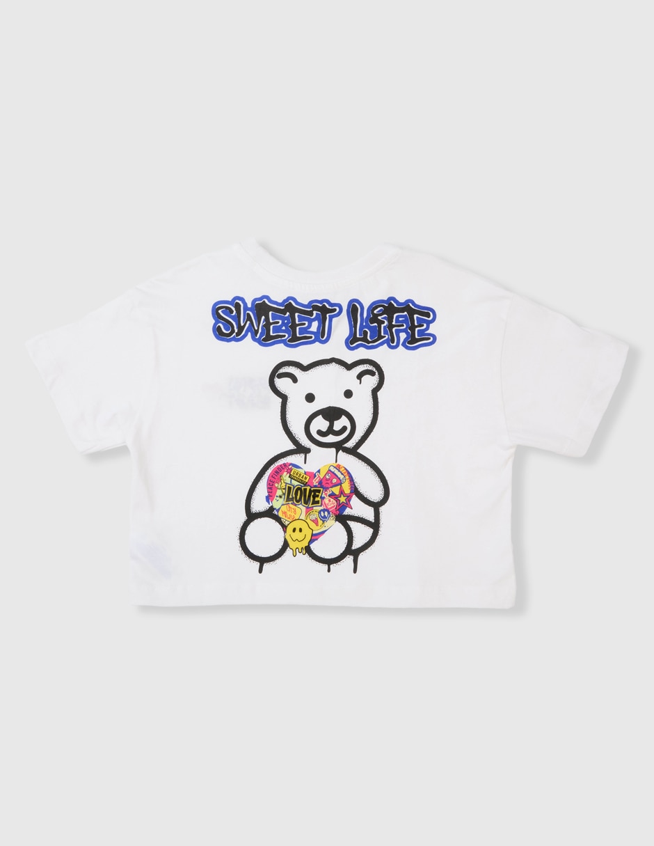 Playera manga corta para niña 3