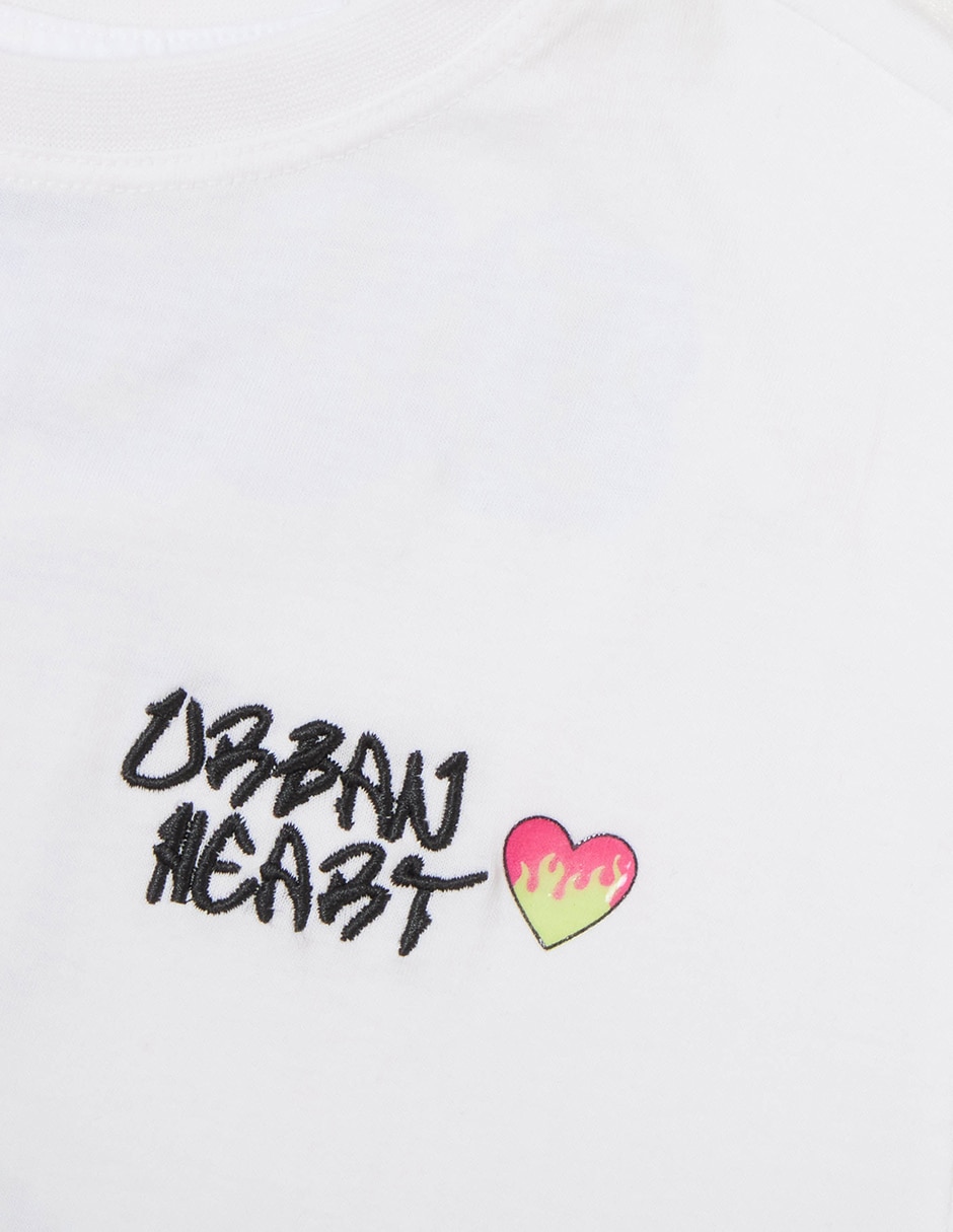 Playera manga corta para niña 2