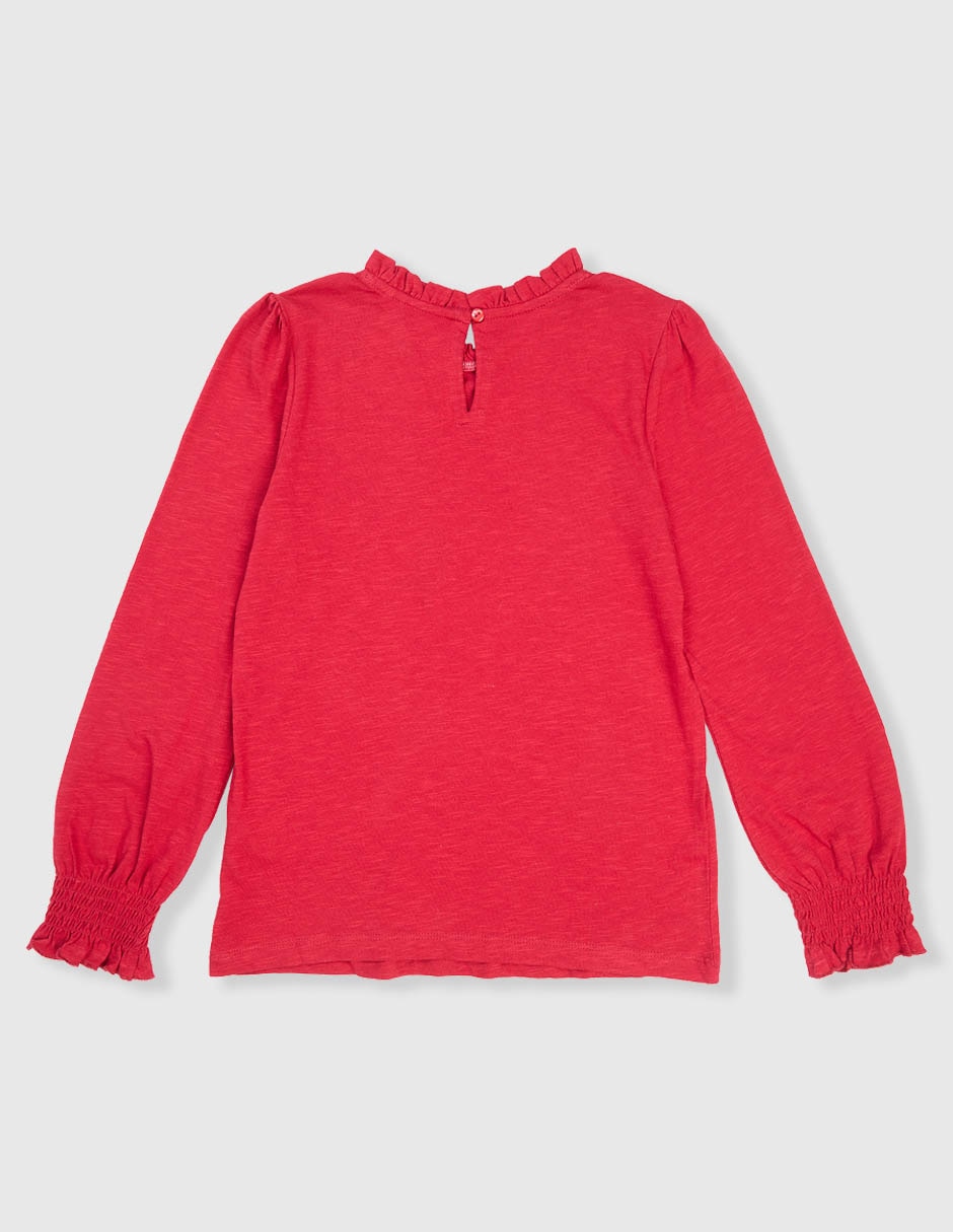 Playera manga larga para niña 4