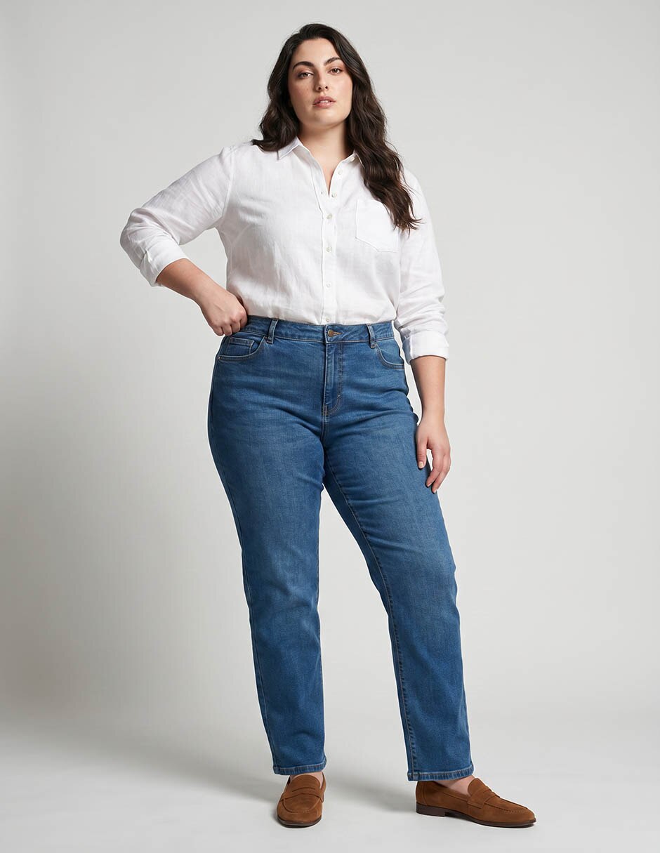 Jeans straightpara mujer 2